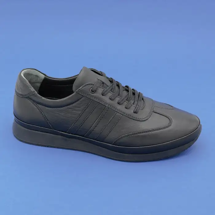 2101 LSN Erkek Hakiki Deri Ayakkabı Siyah