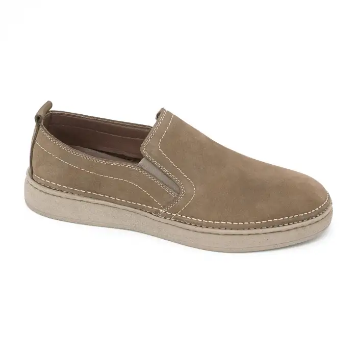 300 RVN Hakiki Deri Erkek Ayakkabı Kum Nubuk