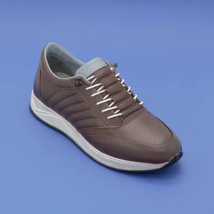 304 SYR Erkek Hakiki Deri Ayakkabı Kahve Poli