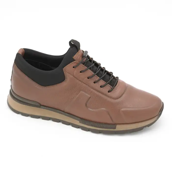 5333 Pepita Kışlık Casual Erkek Ayakkabı Taba