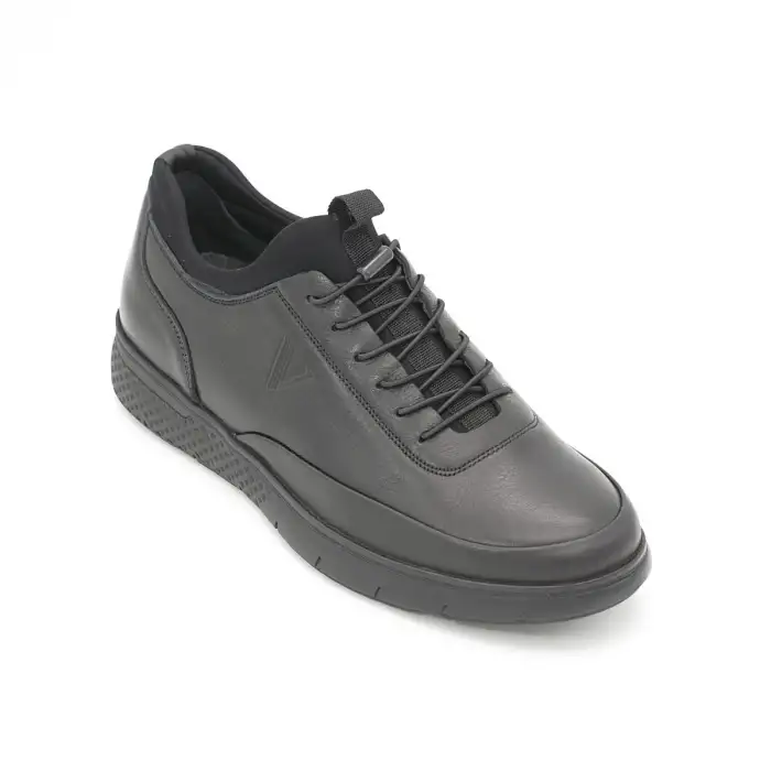 5398 Pepita Kışlık Casual Erkek Ayakkabı Siyah