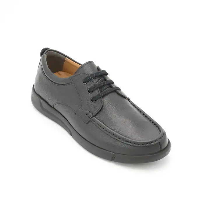 601 SLR Hakiki Deri Erkek Ayakkabı Siyah