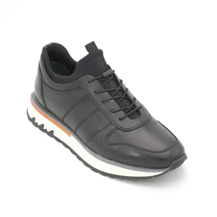 6434 Pepita Kışlık Casual Erkek Ayakkabı Siyah