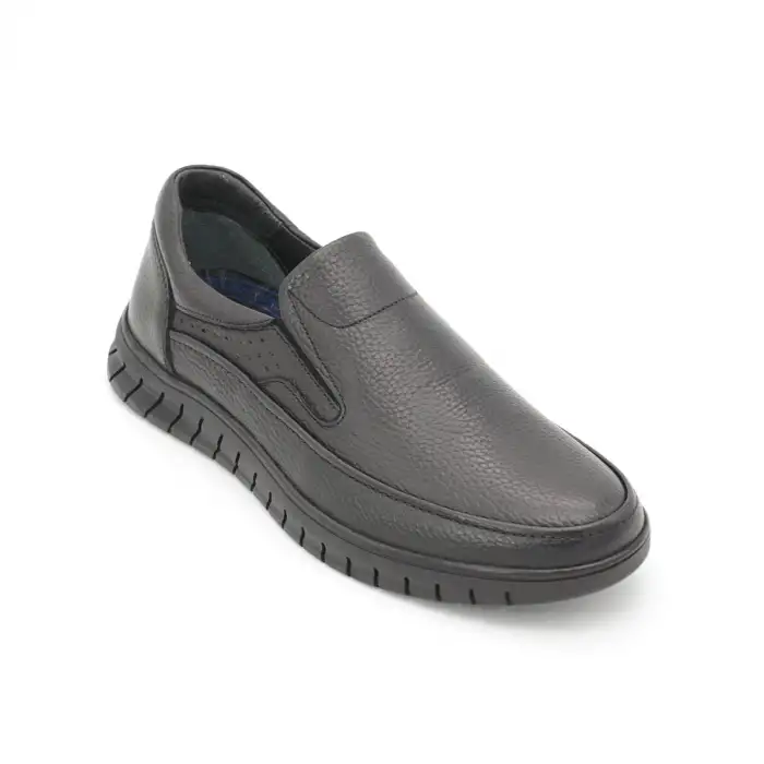 711 AFL Comfort Erkek Ayakkabı Siyah Kauçuk