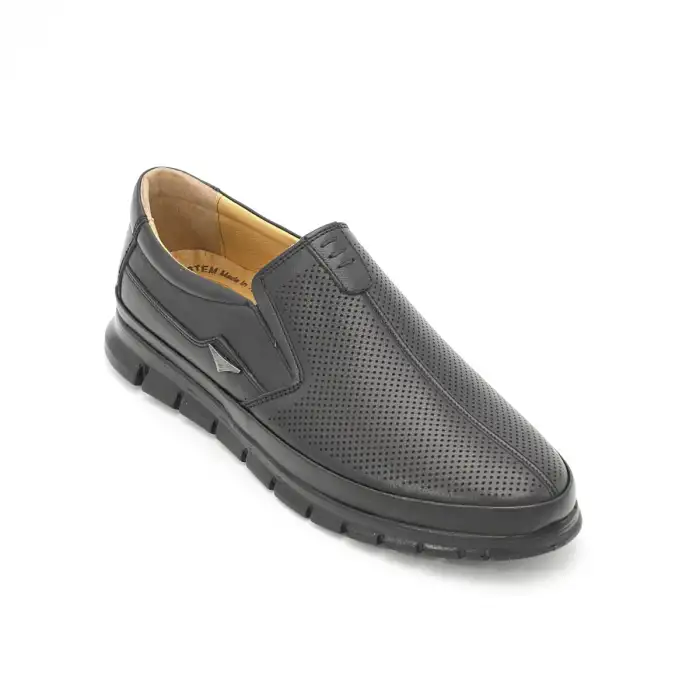 751 SHM Hakiki Deri Erkek Ayakkabı Siyah