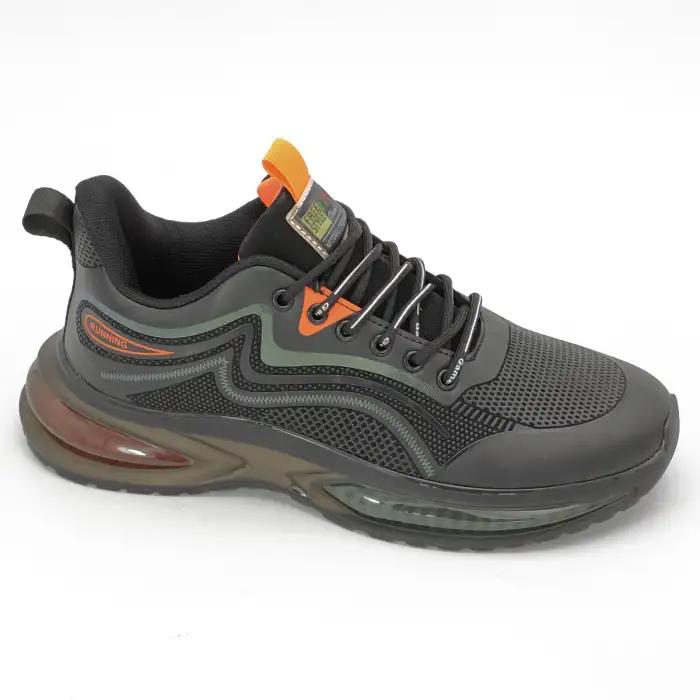 Crazy GAMELU Erkek Spor Ayakkabı Siyah-Oranj