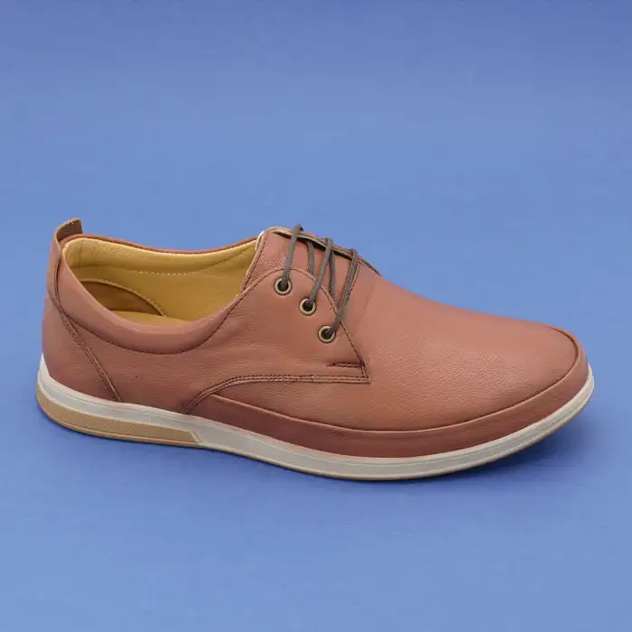 Metin 553 Hakiki Deri Erkek Ayakkabı Taba