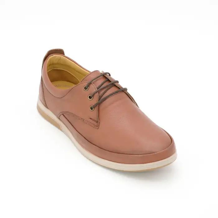 Metin 553 Hakiki Deri Erkek Ayakkabı Taba