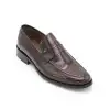 2005 Fosco Hakiki Deri Erkek Ayakkabı Bordo Açma Loafer