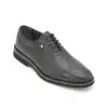 2976 Fosco Hakiki Deri Erkek Ayakkabı Siyah Eva