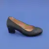 8617 Klasik Bayan Ayakkabı 5.5 cm Siyah