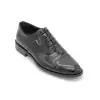 9920 Fosco Hakiki Deri Erkek Ayakkabı Siyah Rugan