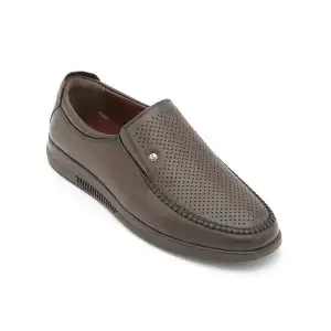 2001 KRC Hakiki Deri Erkek Ayakkabı Kahve