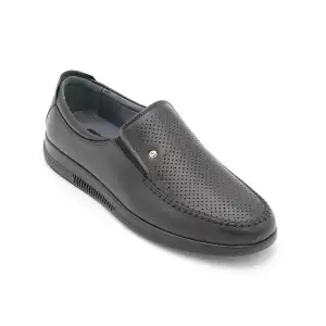 2001 KRC Hakiki Deri Erkek Ayakkabı Siyah