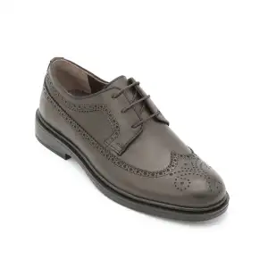 2054 AFL Hakiki Deri Erkek Ayakkabı Kahve