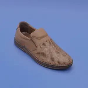 218 RVN Hakiki Deri Erkek Ayakkabı Taba