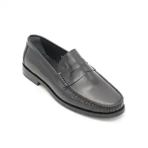 2600 Fosco Hakiki Deri Erkek Ayakkabı Siyah