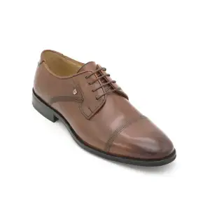 2948 Fosco Hakiki Deri Erkek Ayakkabı Taba