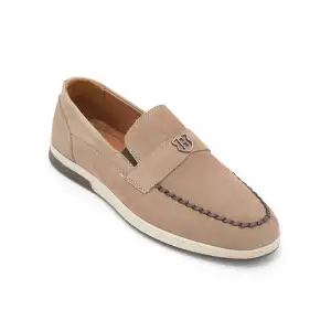 395 DRS Hakiki Deri Erkek Ayakkabı Kum Nubuk