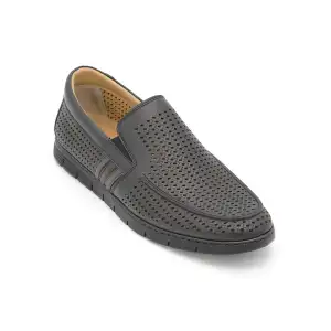 41700 PLZ Hakiki Deri Erkek Ayakkabı Siyah