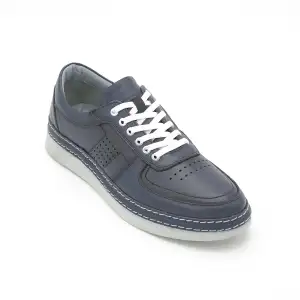 4801 BRO Erkek Hakiki Deri Ayakkabı Lacivert