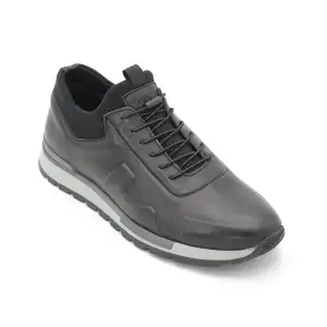 5333 Pepita Kışlık Casual Erkek Ayakkabı Siyah