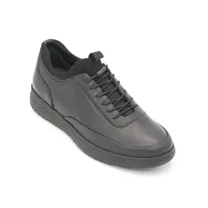 5398 Pepita Kışlık Casual Erkek Ayakkabı Siyah