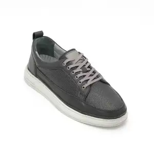 6227 Pepita Hakiki Deri Erkek Ayakkabı Siyah