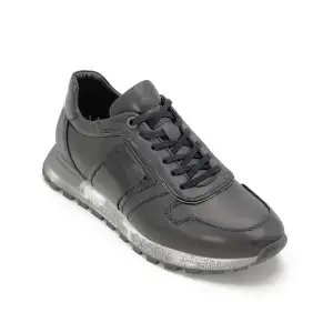 6428 Pepita Kışlık Casual Erkek Ayakkabı Siyah