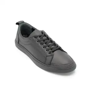 9822 Fosco Hakiki Deri Erkek Ayakkabı Siyah