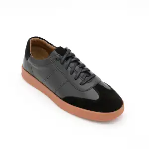 9881 Fosco Hakiki Deri Erkek Ayakkabı Siyah