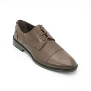 Brown İnci Hakiki Deri Erkek Ayakkabı Kahve