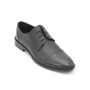 Brown İnci Hakiki Deri Erkek Ayakkabı Siyah