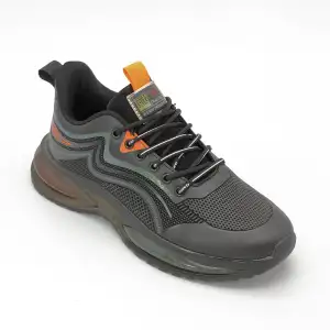 Crazy GAMELU Erkek Spor Ayakkabı Siyah-Oranj