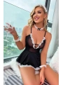 Fantezi Transparan Hizmetçi Kostüm