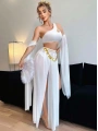 Kadın Fantazi Beyaz Özel Tasarım Harem Kostüm 2274