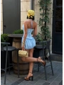 Morliva Aksesuarlı Mini Boy Elbise 1113