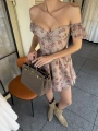 Morliva Darya Tül ve Micro Kumaş İçi Astarlı Korseli Elbise