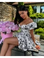 Morliva Dubai kumaş elbise 1563