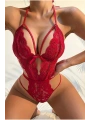 Morliva Şık Kırmızı Dantelli Babydoll Gecelik TM1302