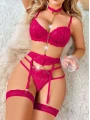 Pembe Zincirli Jartiyer Takım 2250