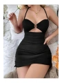 Siyah Fantezi Elbise 5074