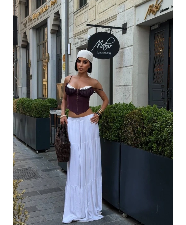 Göğüs Detaylı Korse 1826