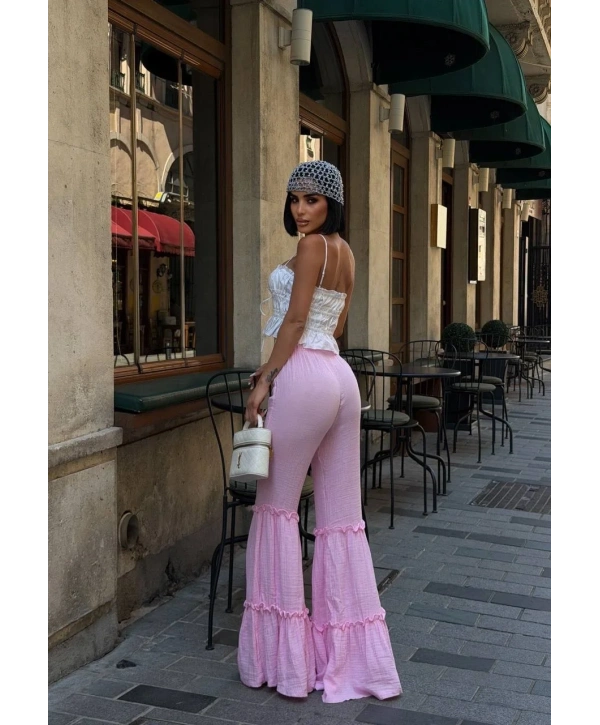 Morliva Barcelona Fırfır Spain Pantolon 1098