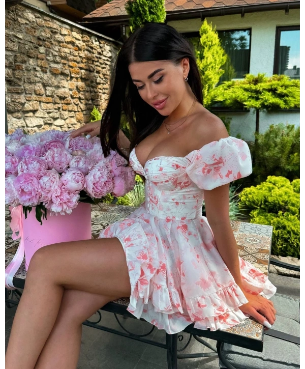 Morliva Dubai kumaş elbise 1563