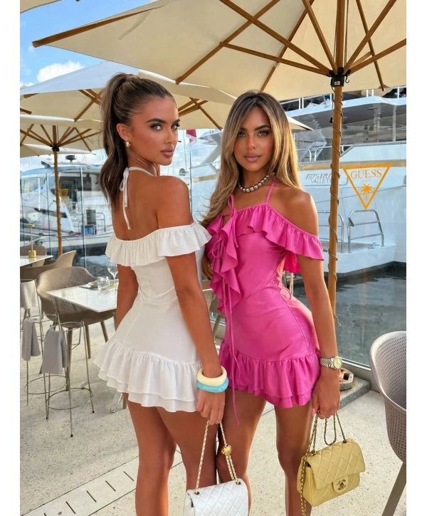 Morliva Martina Saten Dress Elbise 6129