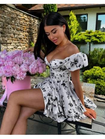 Morliva Dubai kumaş elbise 1563