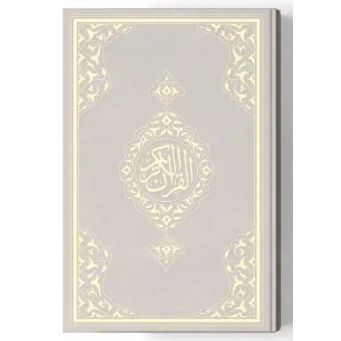 2 Renkli Orta Boy KurAn-I Kerim (Miklepsiz) Gümüş