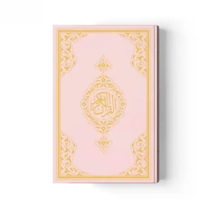 2 Renkli Orta Boy KurAn-I Kerim (Miklepsiz) Pembe