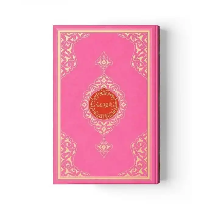 2 Renkli Pembe Rahle Boy KurAn-I Kerim